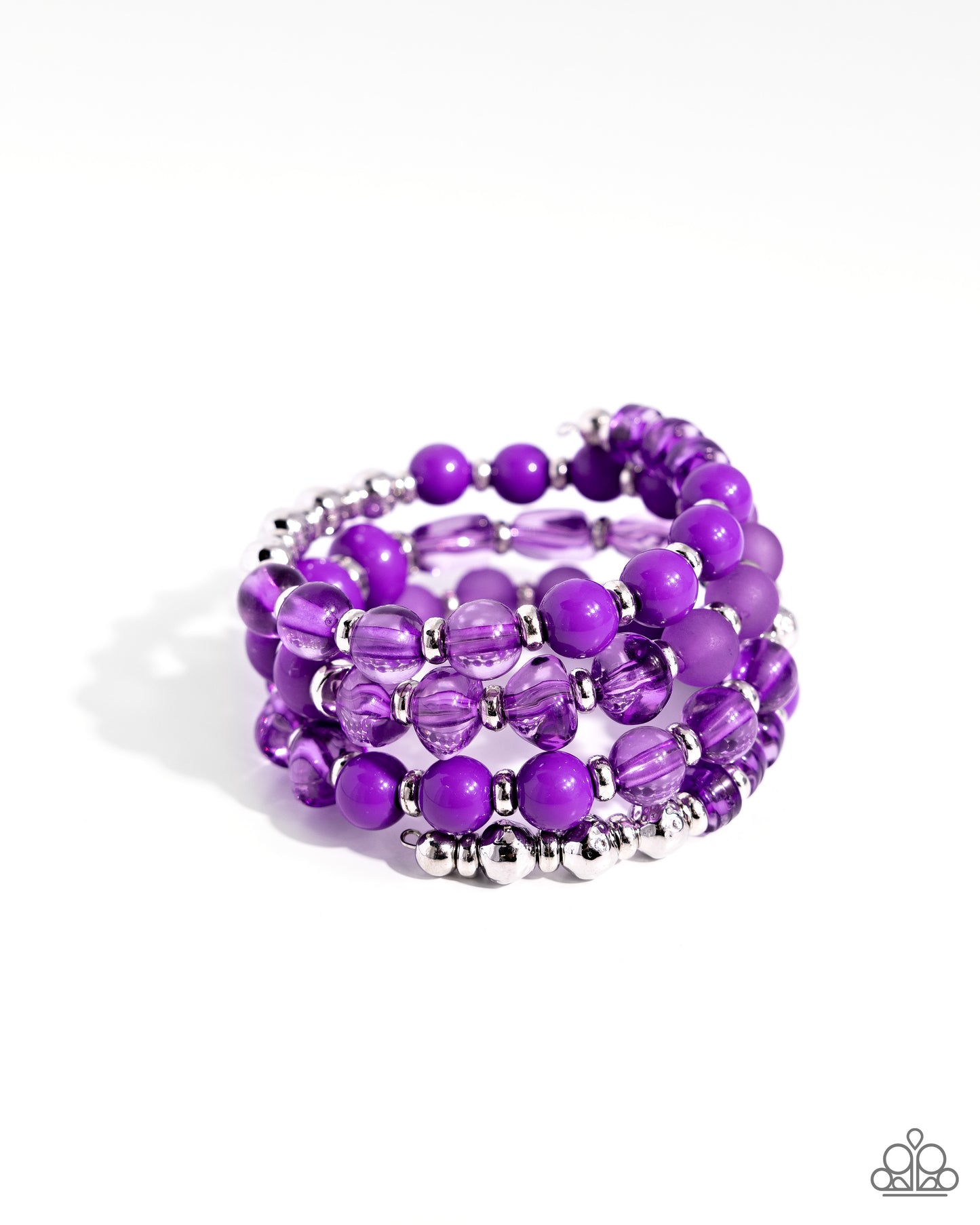 Colorful Charade - Purple - Paparazzi Bracelet