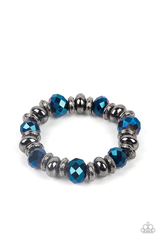 Power Pose - Blue - Paparazzi Bracelet