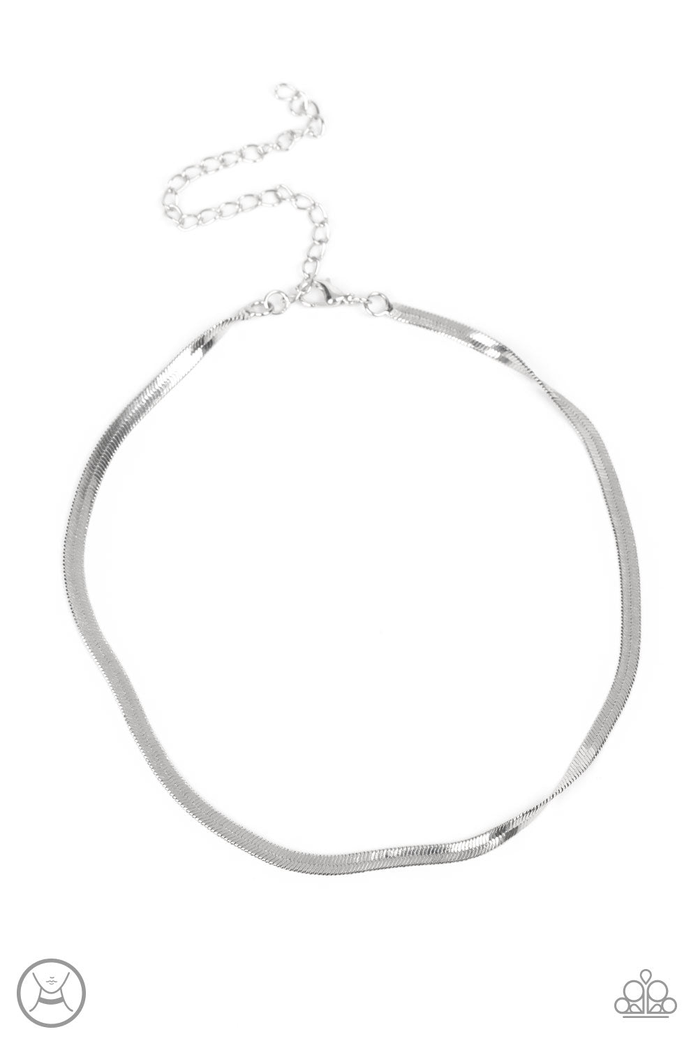 In No Time Flat - Silver - Paparazzi Necklace