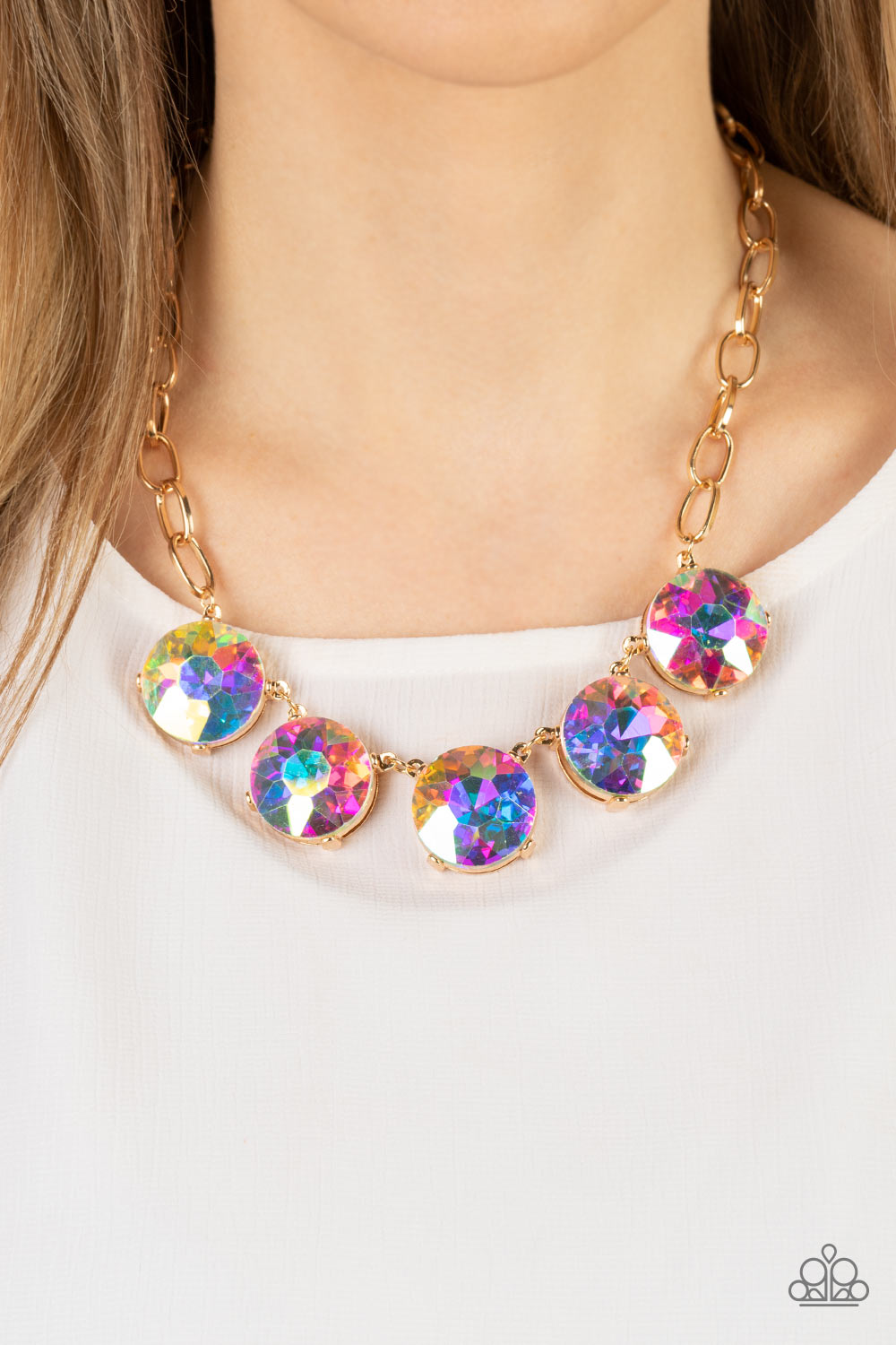 Limelight Luxury - Multi - Paparazzi Necklace