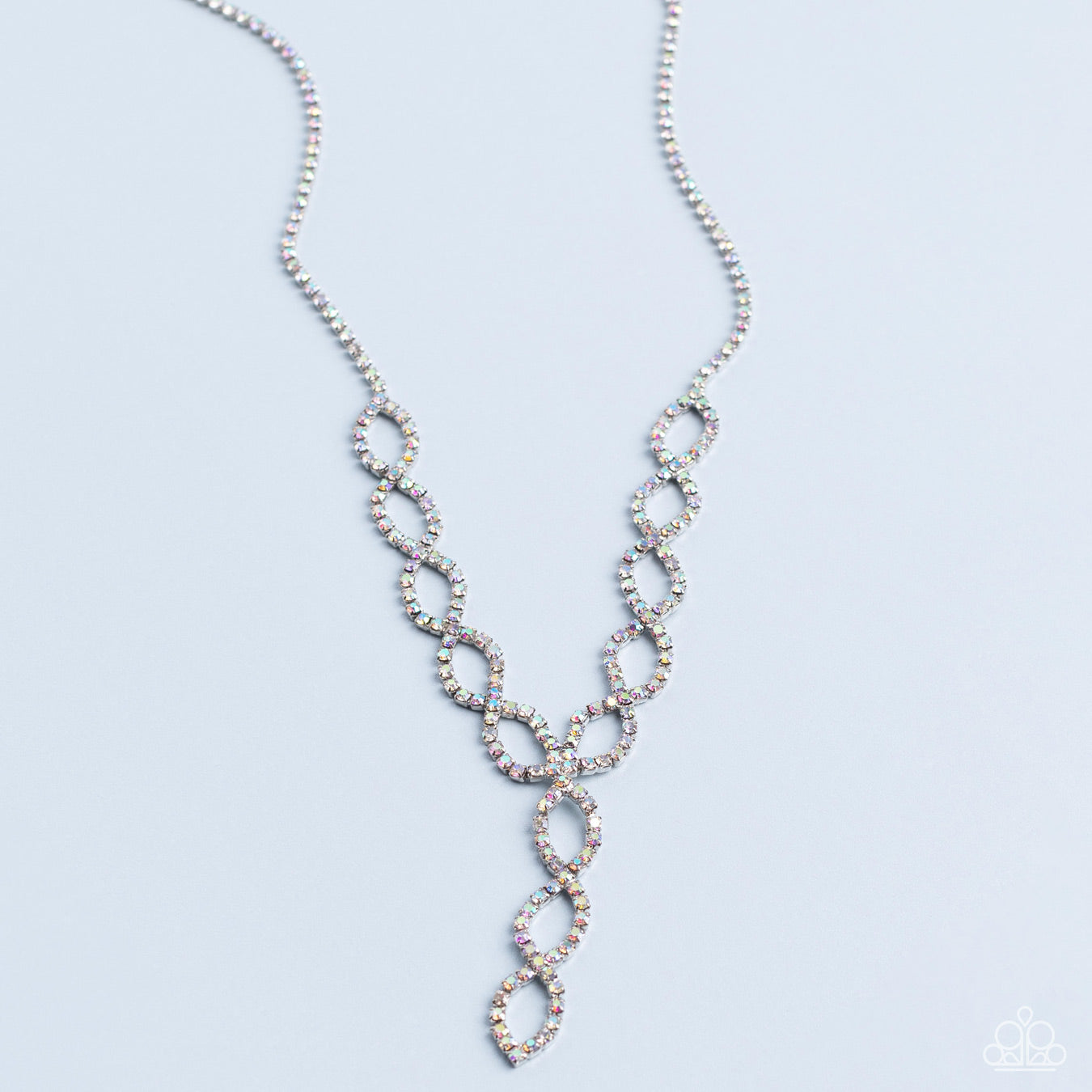 Infinitely Icy - Multi - Paparazzi Necklace (2022 September LOP)