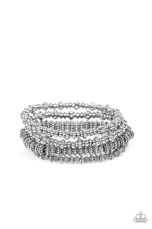 Country Charmer - Silver - Paparazzi Bracelet