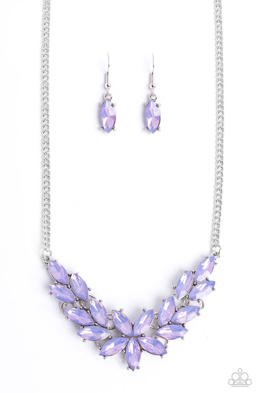 Ethereal Efflorescence - Purple - Paparazzi Necklace