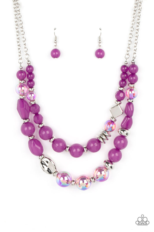 Mere Magic - Purple - Paparazzi Necklace