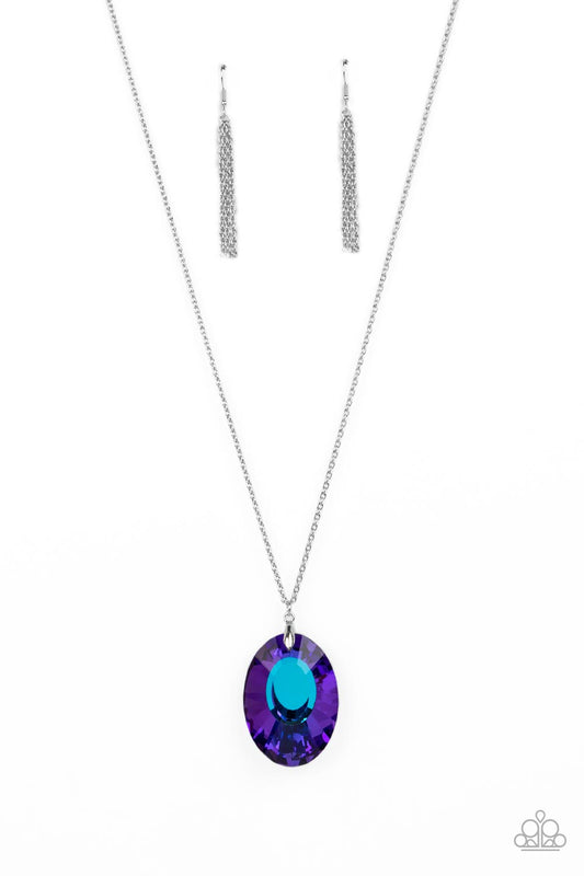 Celestial Essence - Blue - Paparazzi Necklace