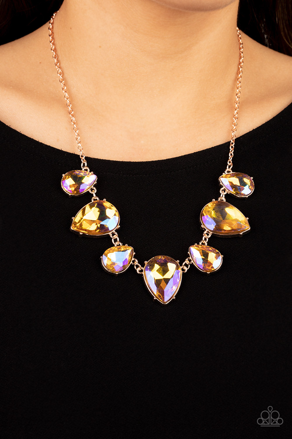 Otherworldly Opulence - Multi - Paparazzi Necklace