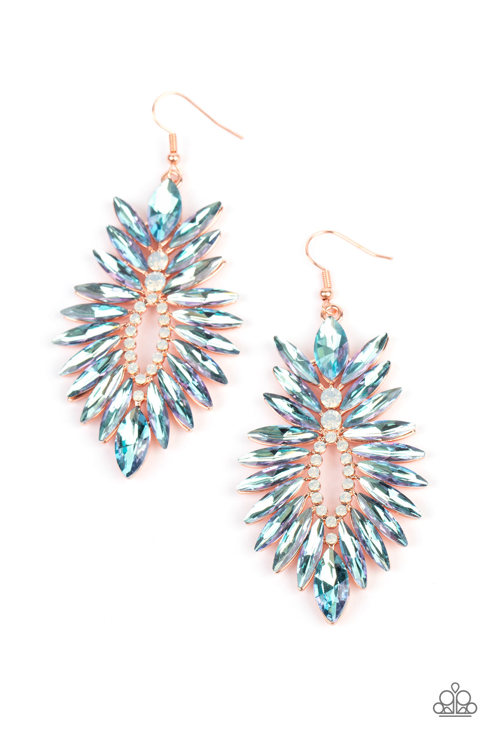 Turn up the Luxe - Multi - Paparazzi Earrings