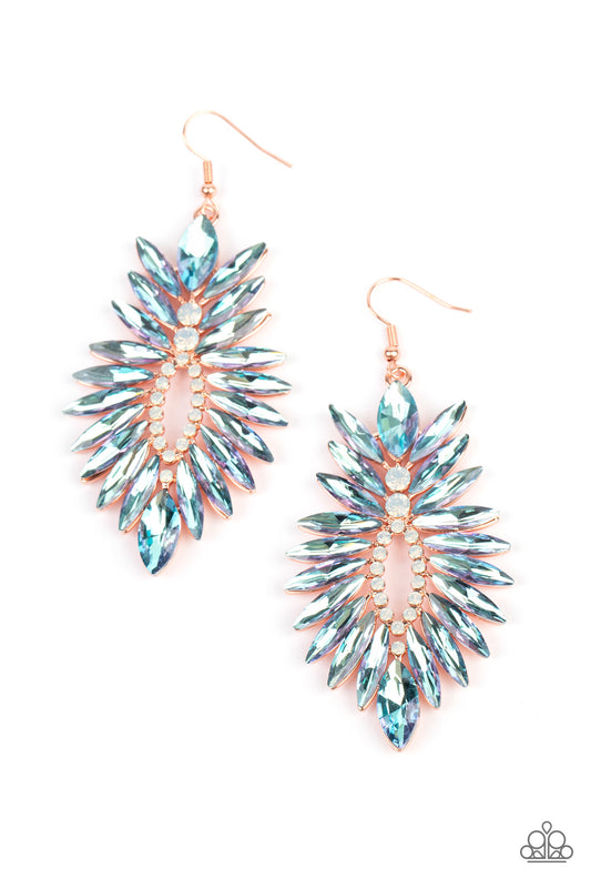 Turn up the Luxe - Multi - Paparazzi Earrings