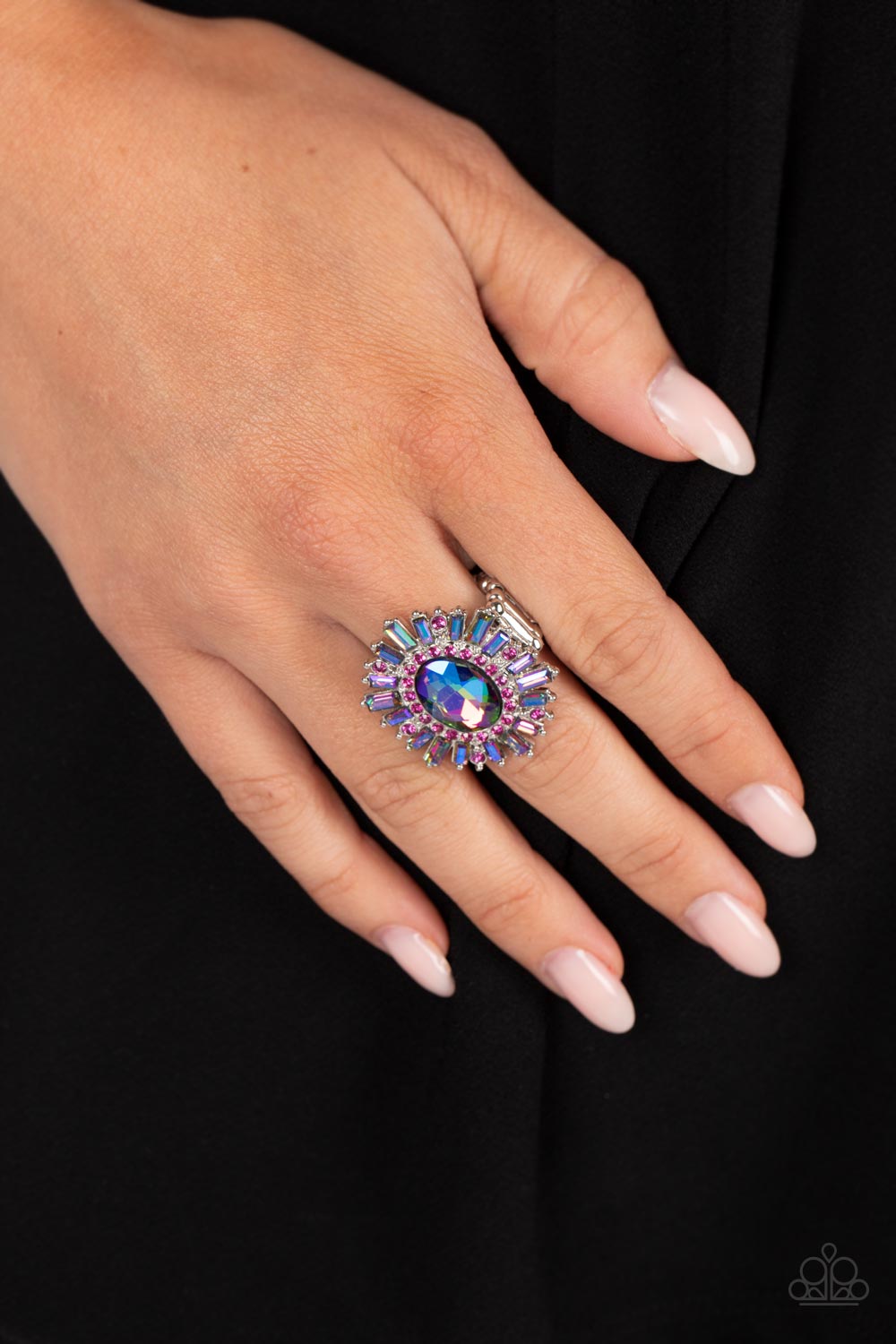 Astral Attitude - Pink - Paparazzi Ring