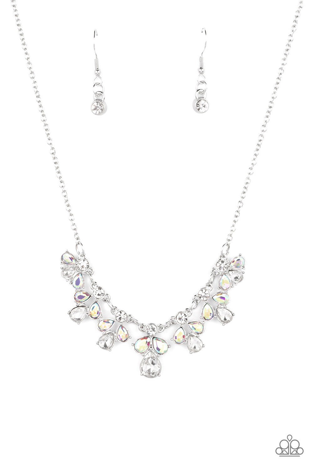 See in a New STARLIGHT - White - Paparazzi Necklace