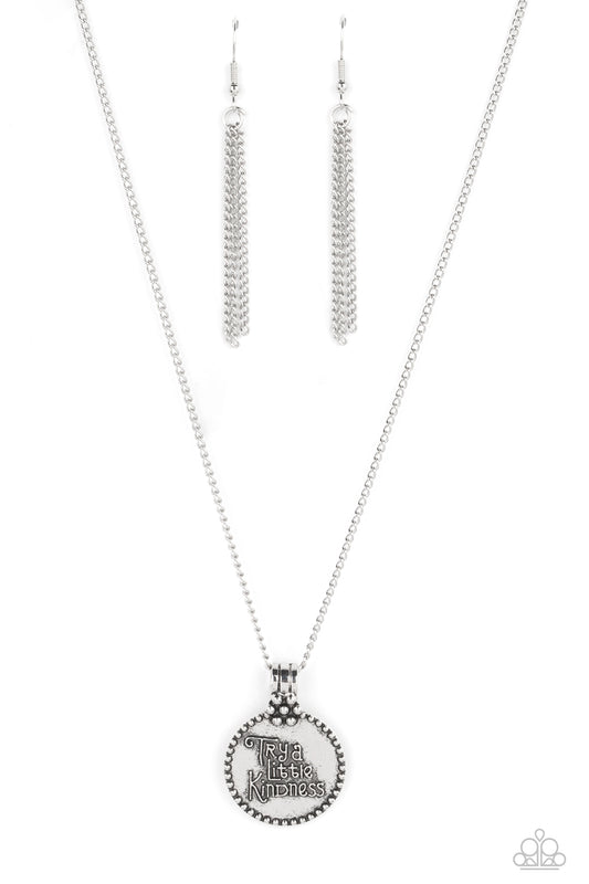 The KIND Side - Silver - Paparazzi Necklace