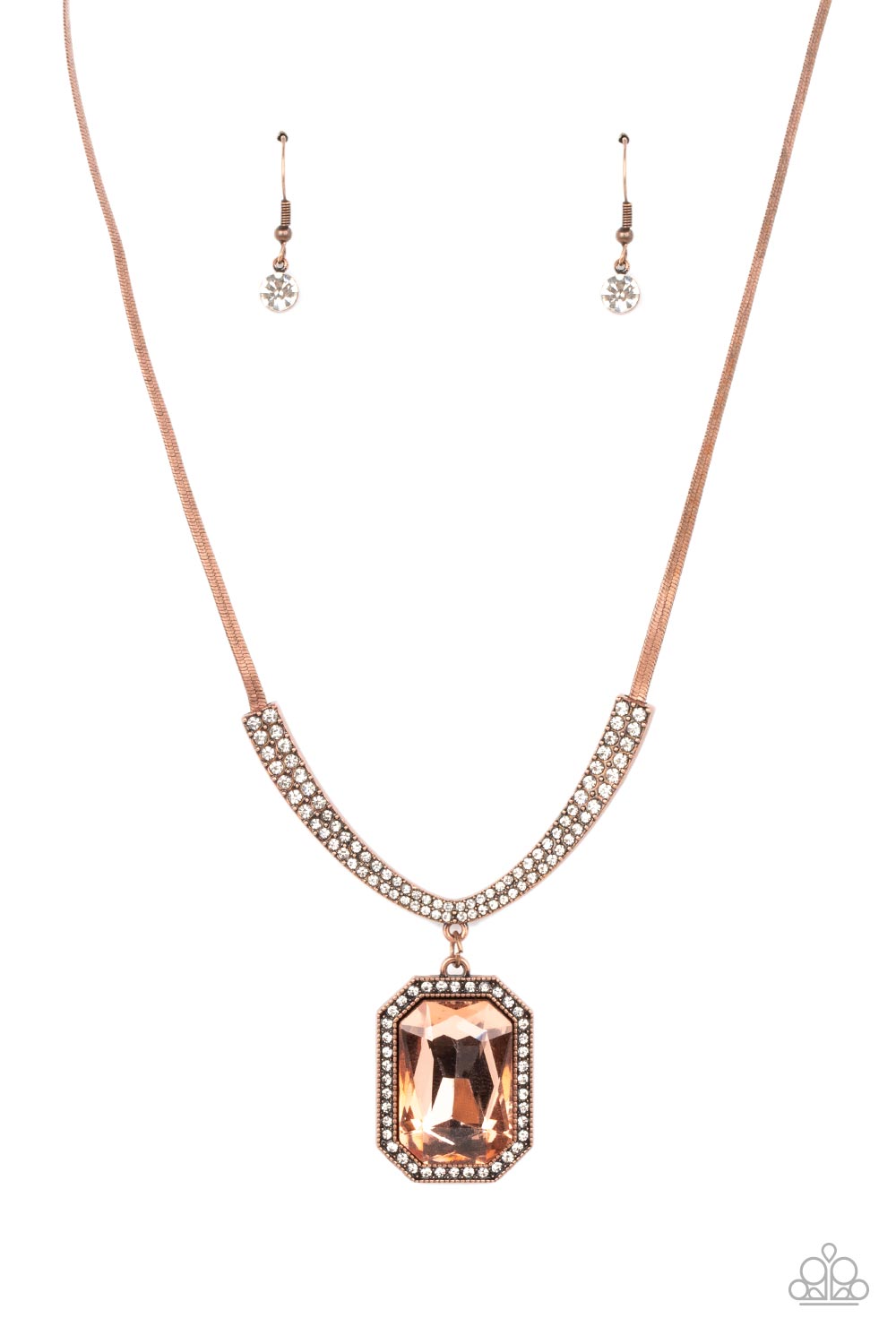 Fit for a DRAMA QUEEN - Copper - Paparazzi Necklace