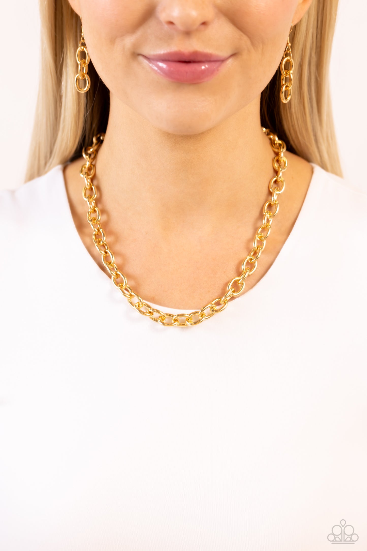 Things Have CHAIN-ged - Gold - Paparazzi Necklace