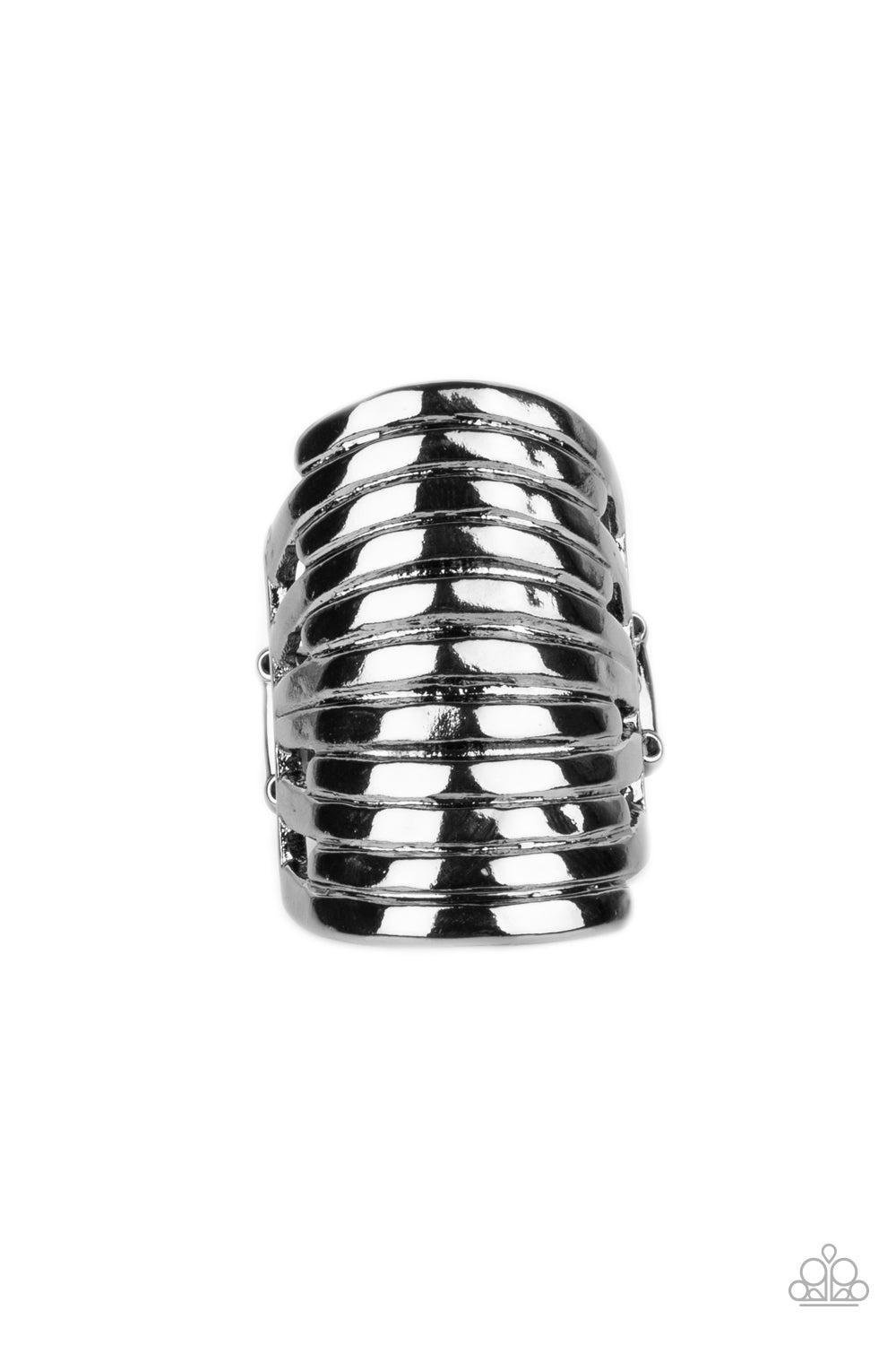 Imperial Glory - Black - Paparazzi Ring