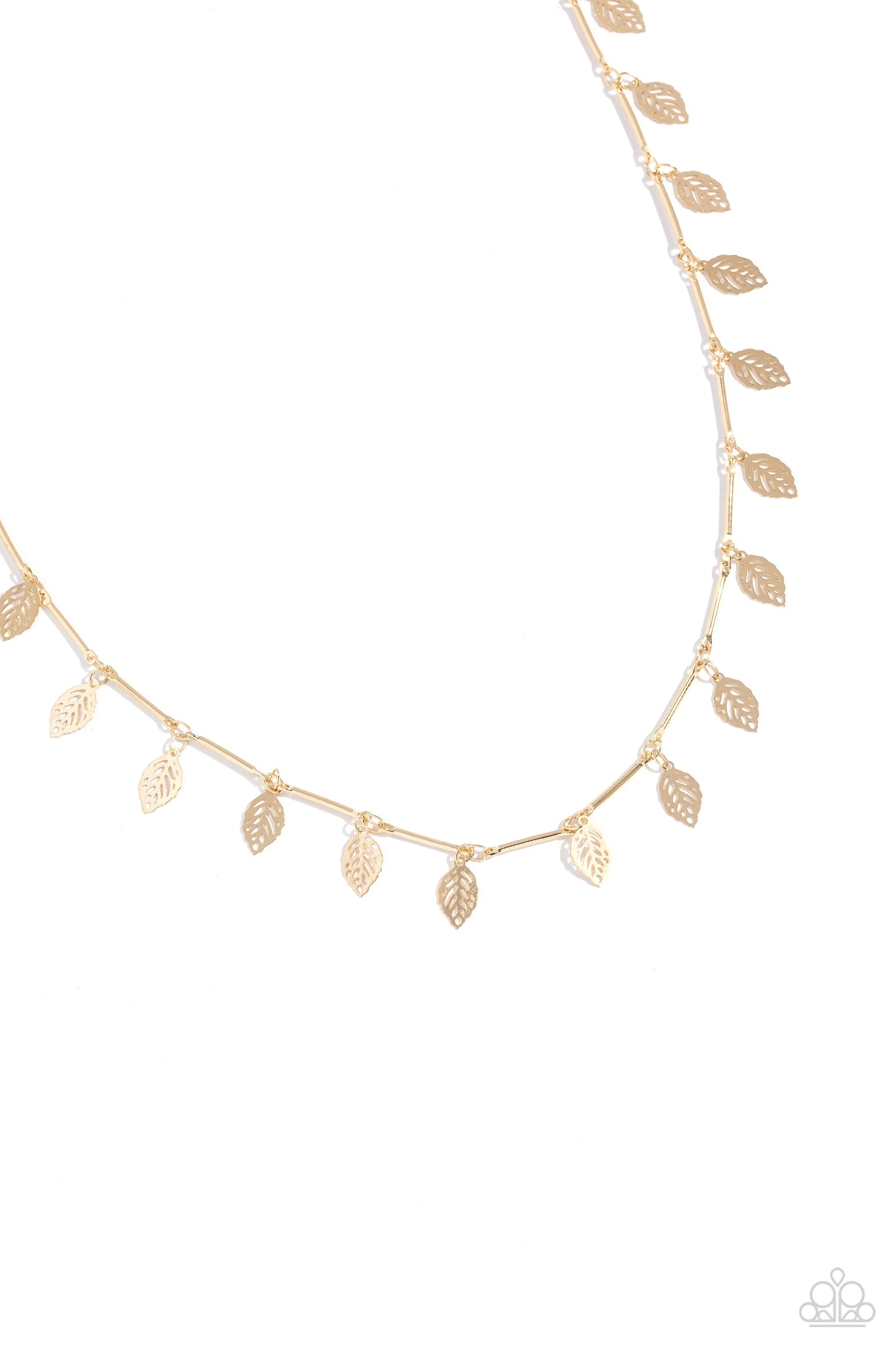 LEAF a Light On - Gold - Paparazzi Necklace