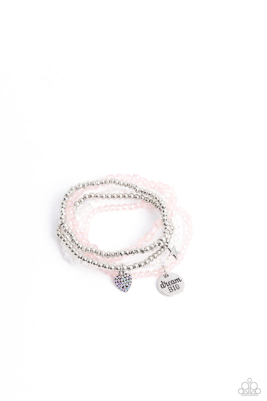 Teenage DREAMER - Pink - Paparazzi Bracelet