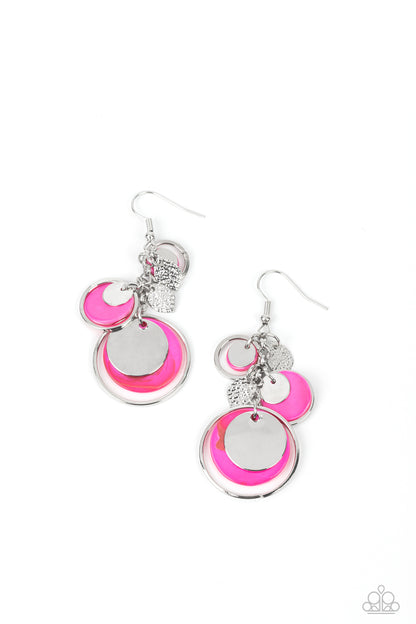 Saved by the SHELL - Pink - Paparazzi Earrings