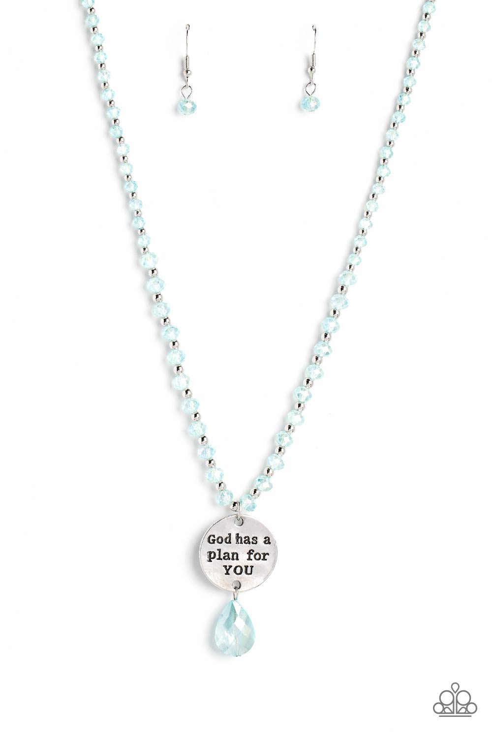 Priceless Plan - Blue - Paparazzi Necklace