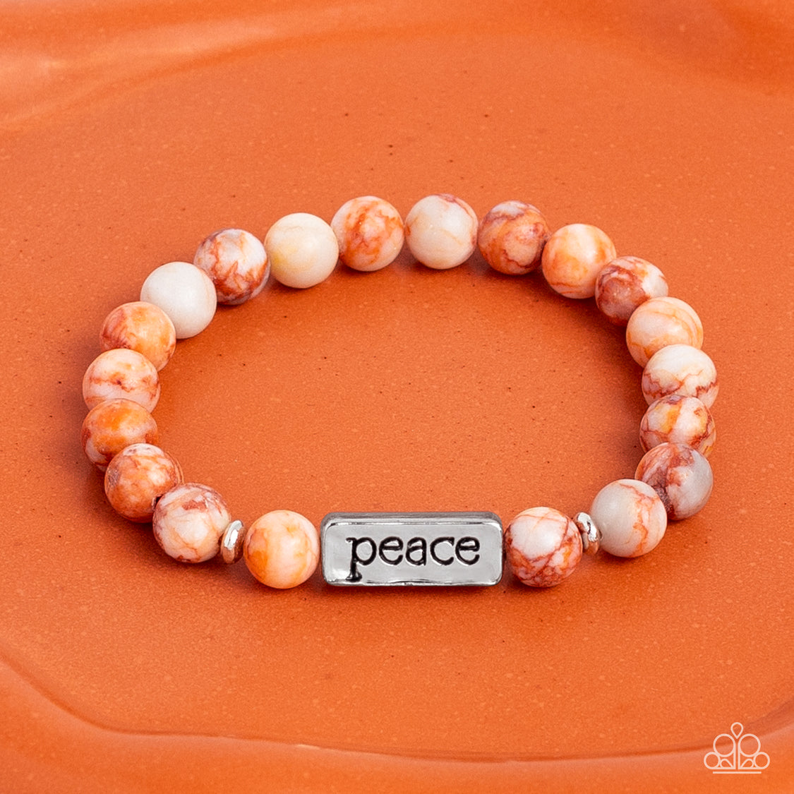 Serene Season - Orange - Paparazzi Bracelet