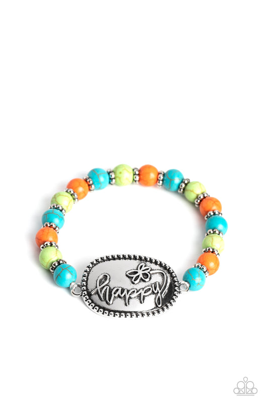 Lively Landscape - Multi - Paparazzi Bracelet