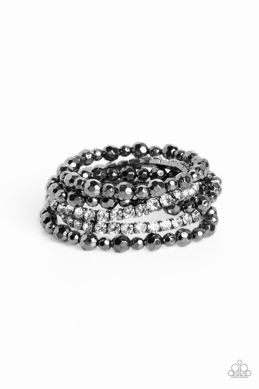 Top Notch Twinkle - Black - Paparazzi Bracelet