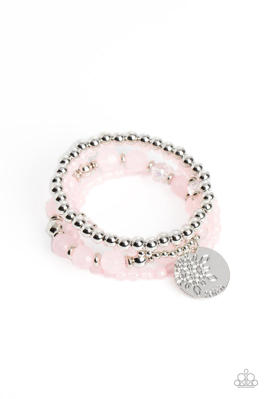 Surfer Style - Pink - Paparazzi Bracelet