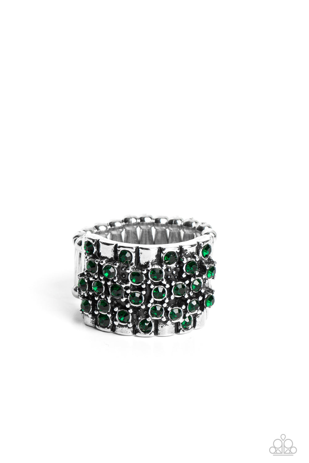 Lawbreaking Loot - Green - Paparazzi Ring