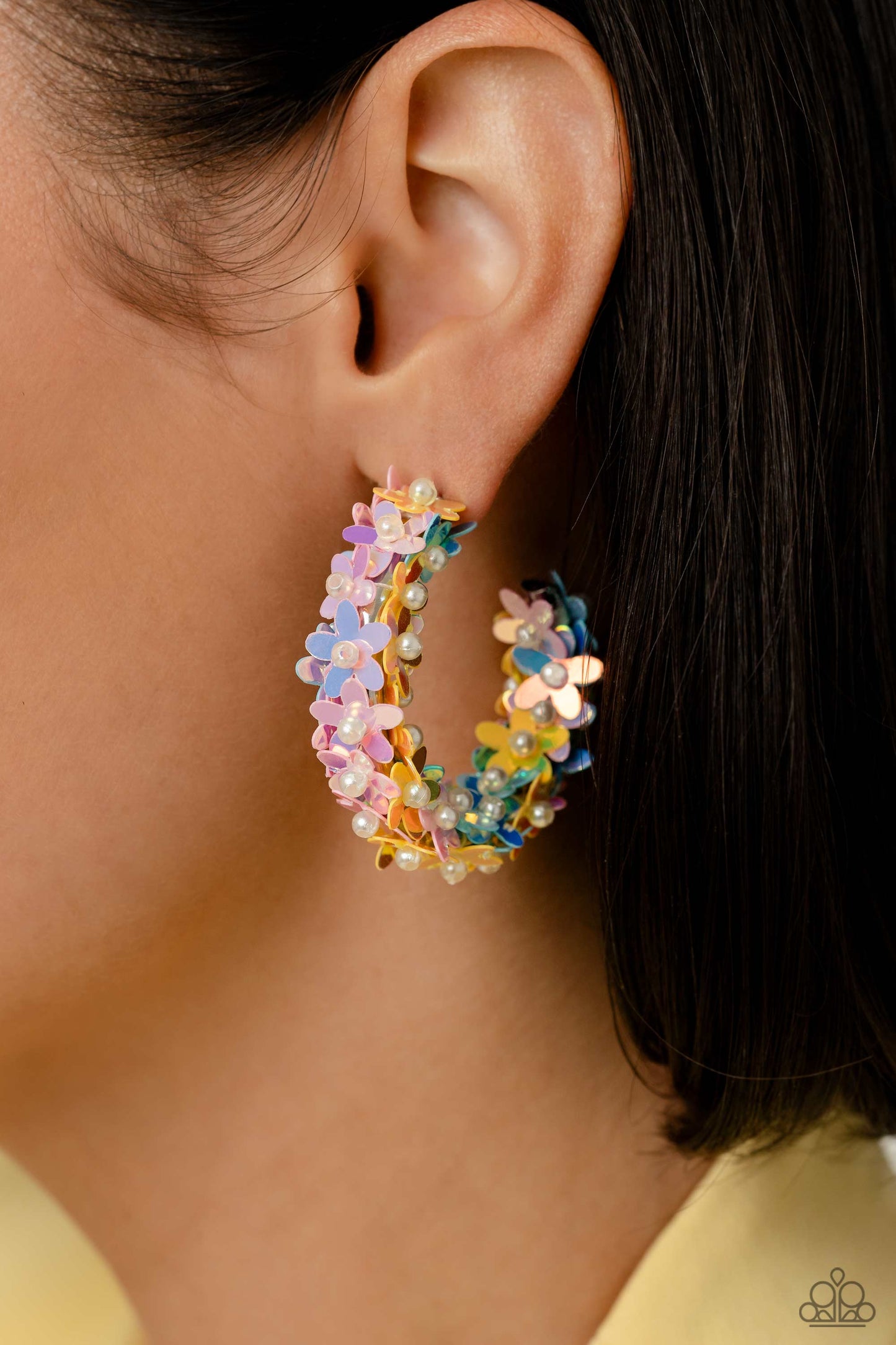 Fairy Fantasia - Multi - Paparazzi Earrings (2023 March LOP)