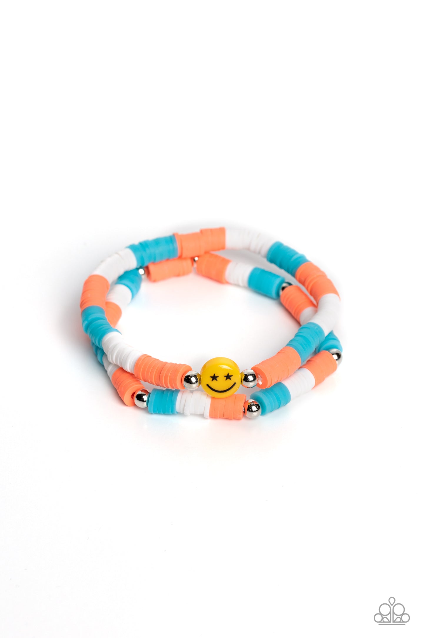 In SMILE - Orange - Paparazzi Bracelet