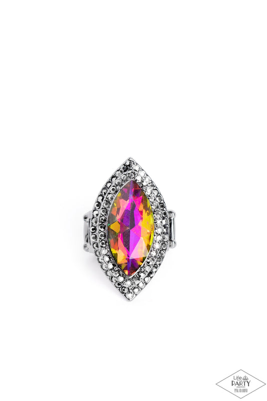 Jaw-Dropping Dazzle - Multi - Paparazzi Ring - (2023 Pink Diamond LOP)