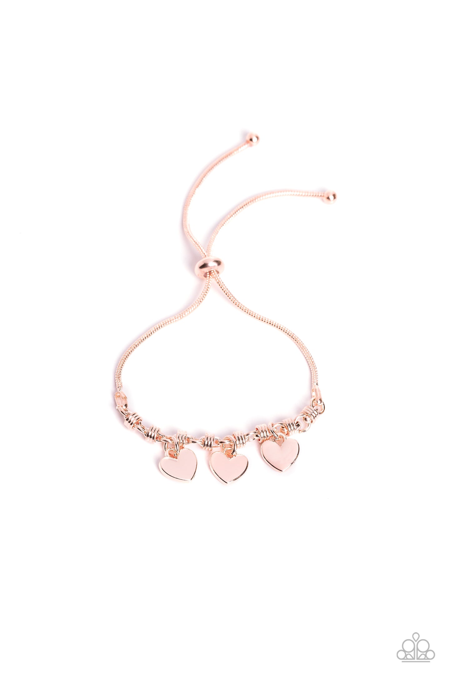 Romance Tale - Rose Gold - Paparazzi Bracelet