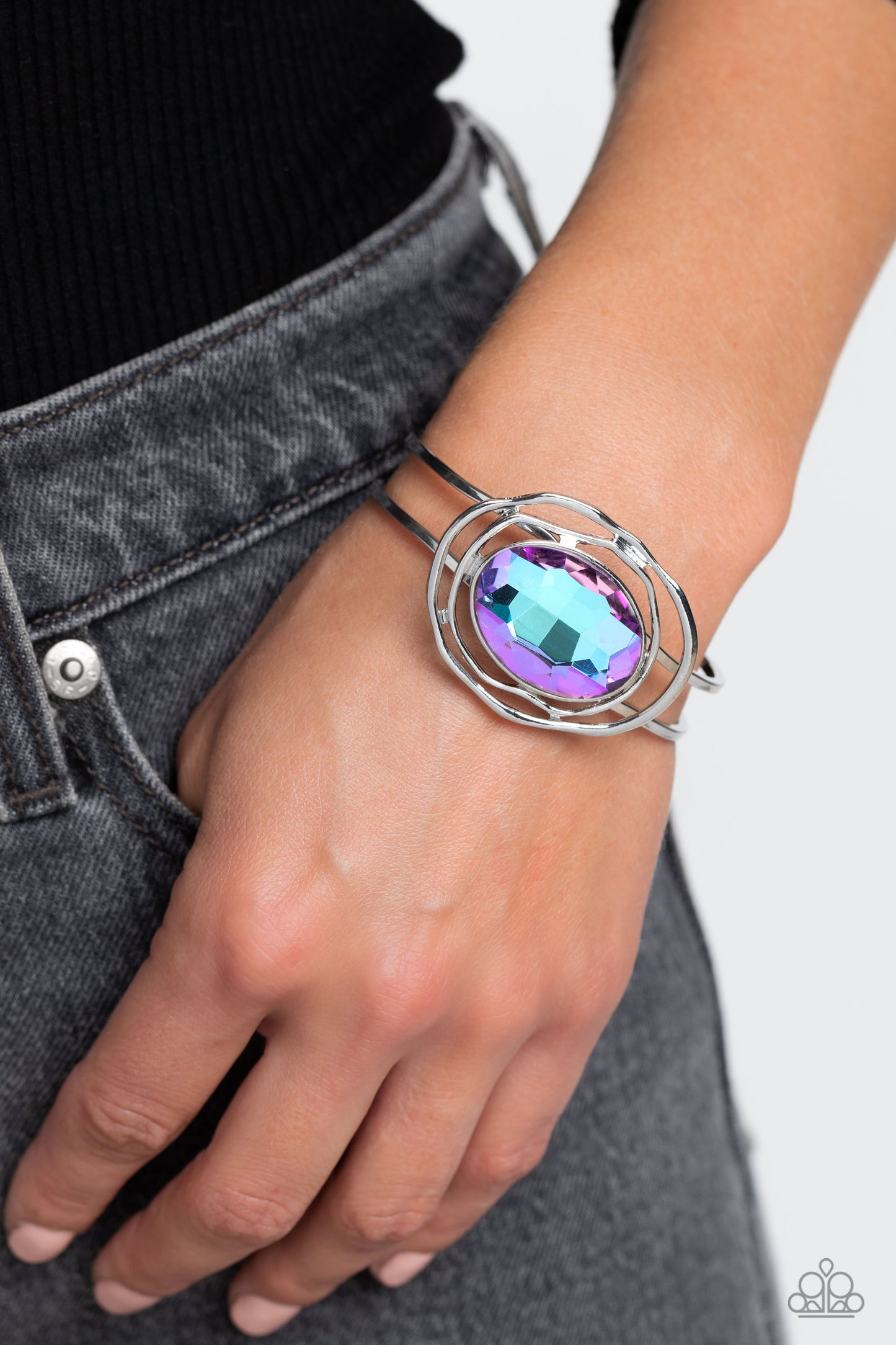 Substantial Sorceress - Purple - Paparazzi Bracelet