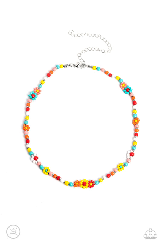 Flower Child Flair - Multi - Paparazzi Necklace