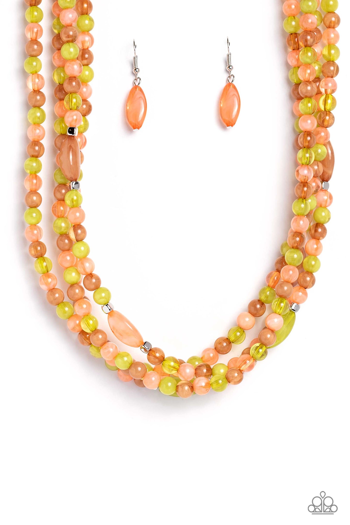 Layered Lass - Multi - Paparazzi Necklace