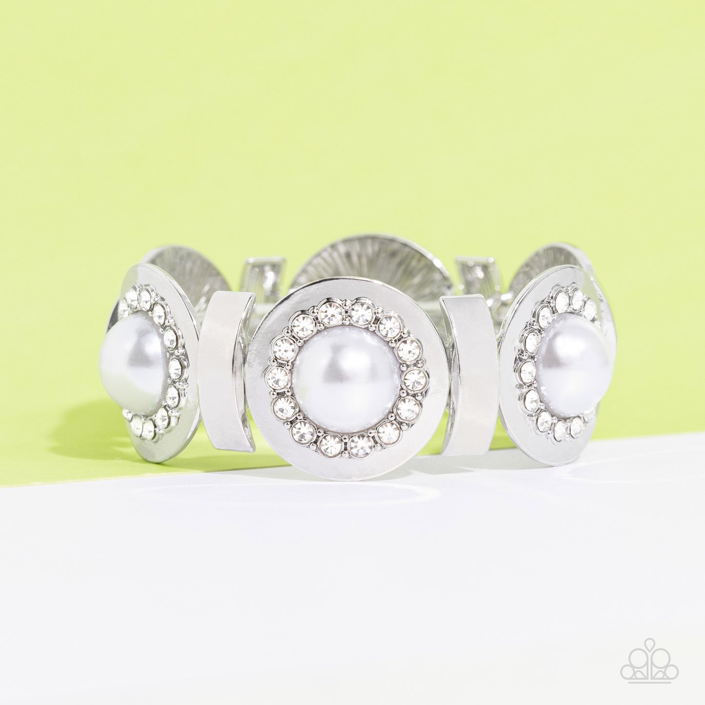 Summer Serenade - White - Paparazzi Bracelet