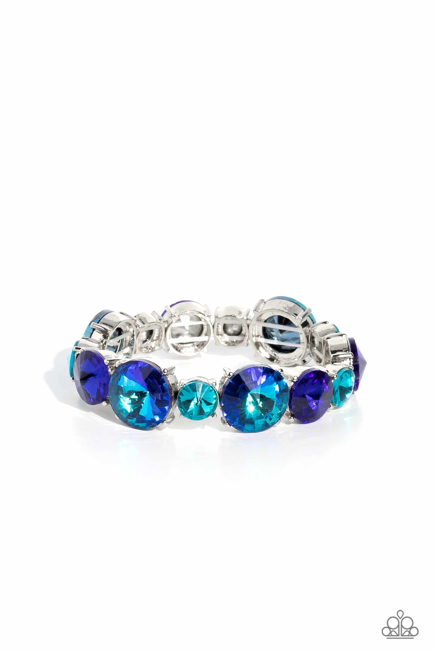 Refreshing Radiance - Blue - Paparazzi Bracelet (2023 August LOP)