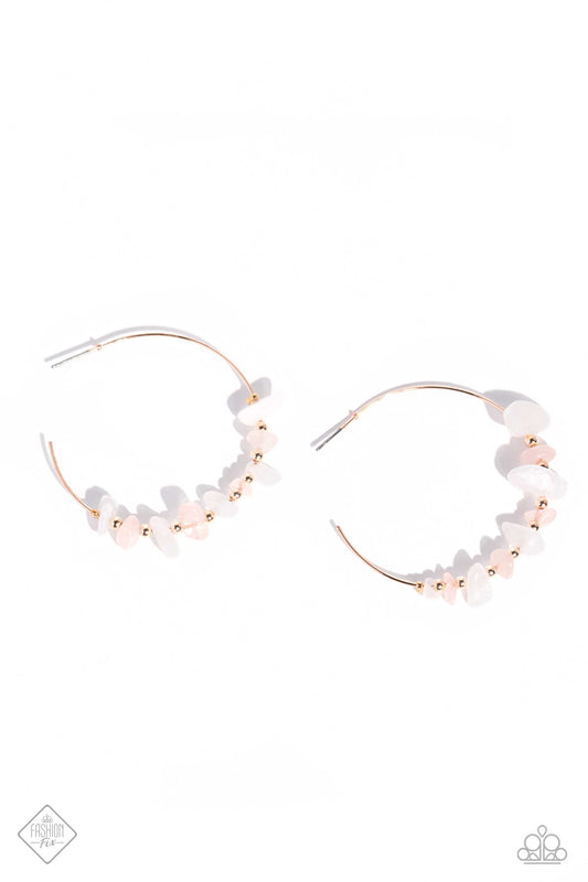 Euphoric Enjoyment - Rose Gold (2023 Fashion Fix Hoop Earrings)