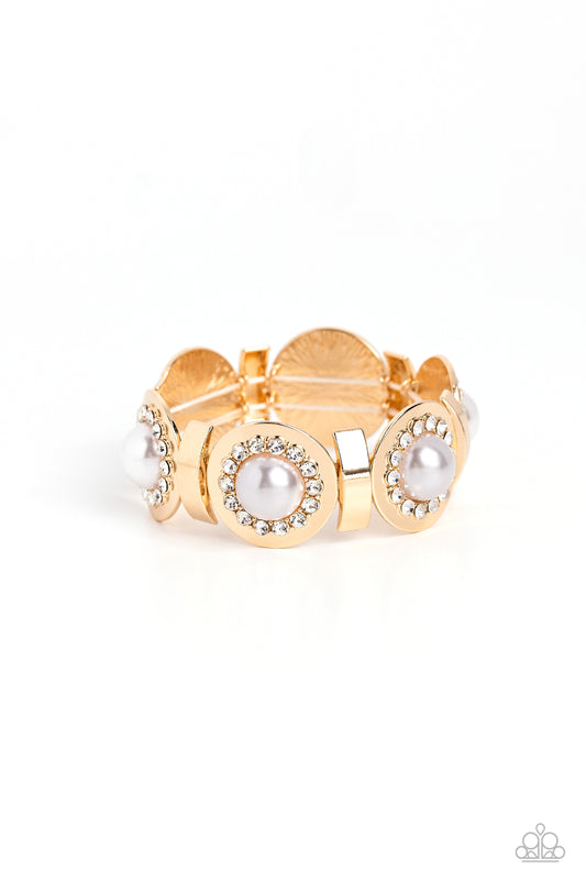 Summer Serenade - Gold - Paparazzi Bracelet