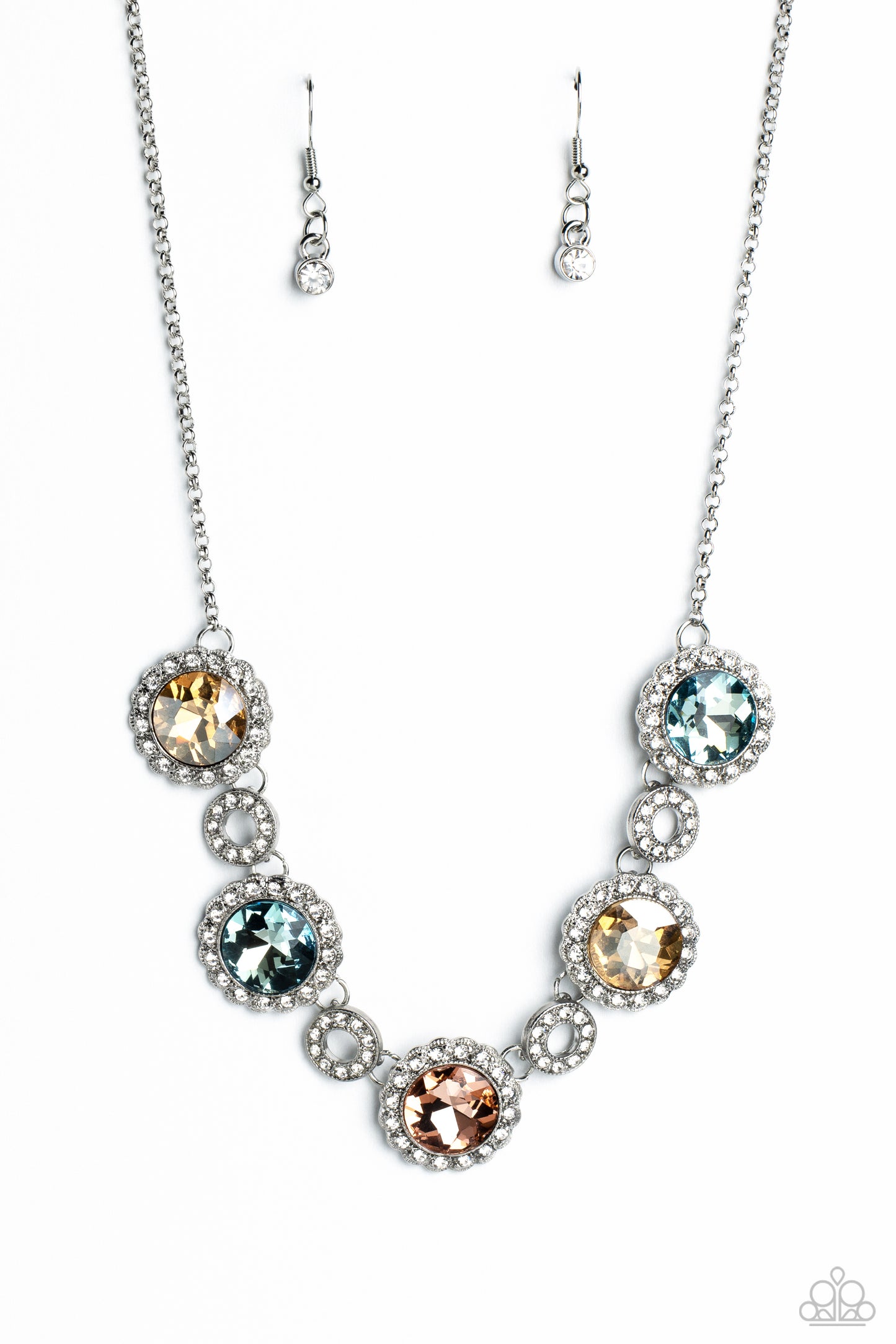 Gorgeous Gems - Multi - Paparazzi Necklace