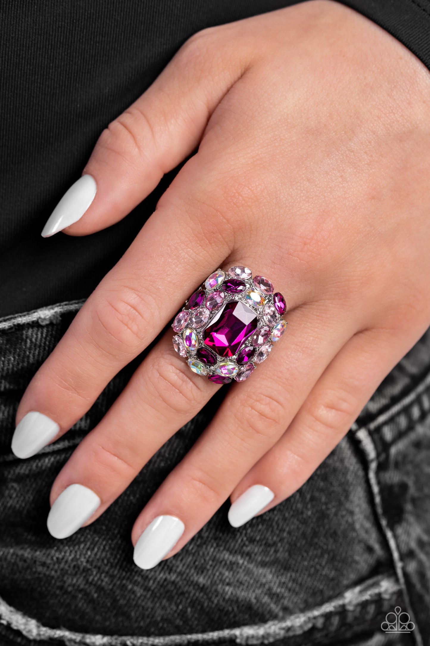 Perfectly Park Avenue - Pink - Paparazzi Ring