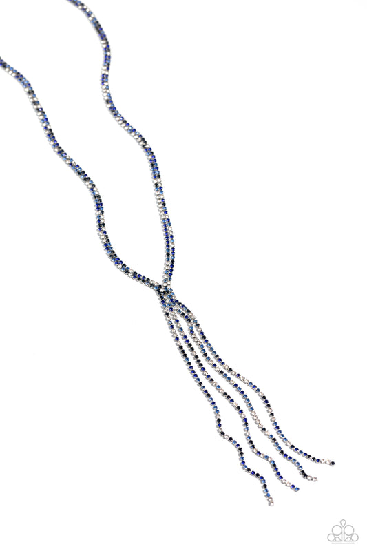 Jazz STRANDS - Blue - Paparazzi Necklace