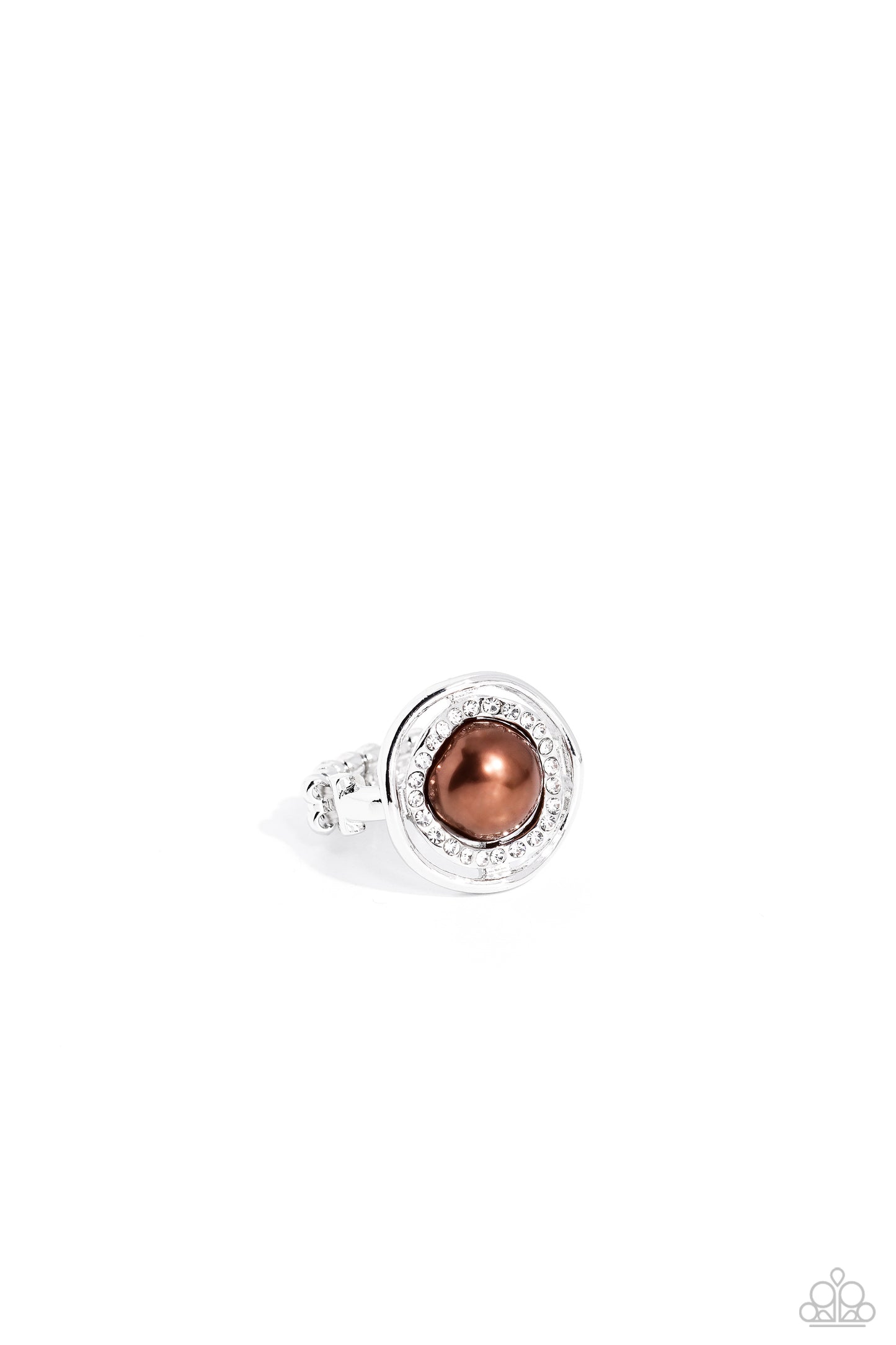 Chic Center - Brown - Paparazzi Ring