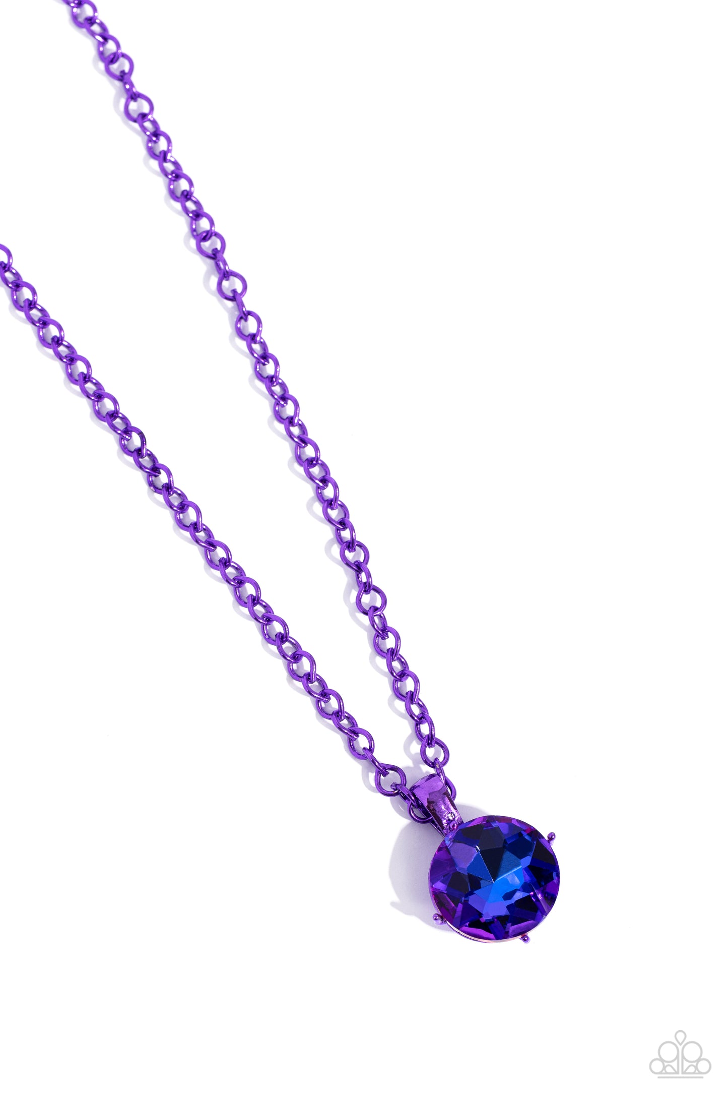 Las Vegas DIP - Purple - Paparazzi Necklace