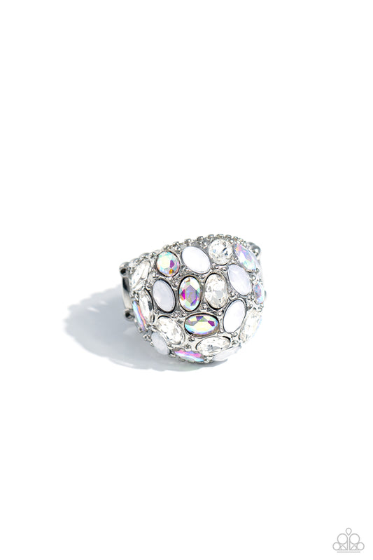 BLING Loud and Proud - White - Paparazzi Ring