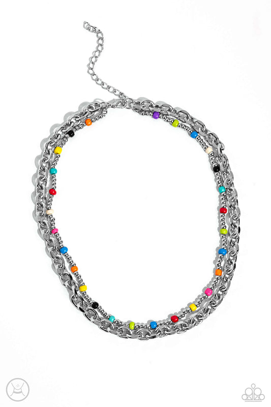 A Pop of Color - Multi - Paparazzi Necklace