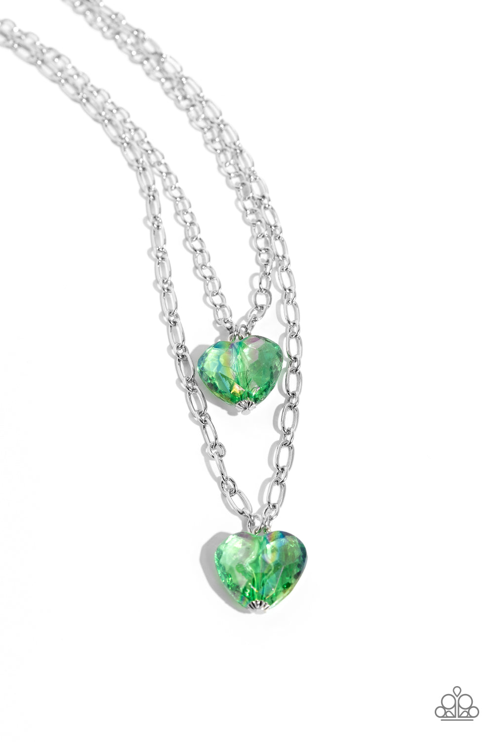 Layered Love - Green - Paparazzi Necklace