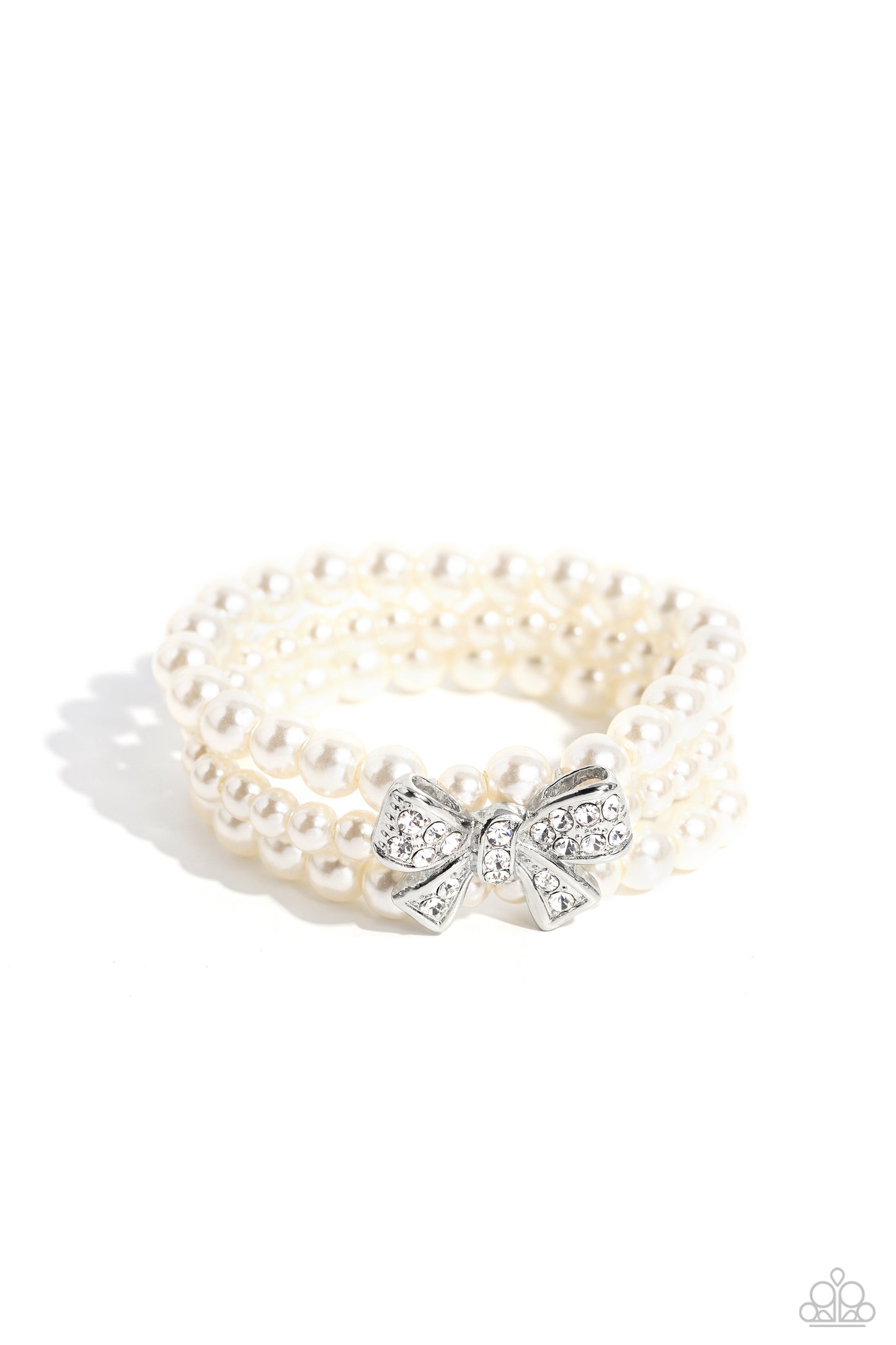 How Do You Do? - White - Paparazzi Bracelet