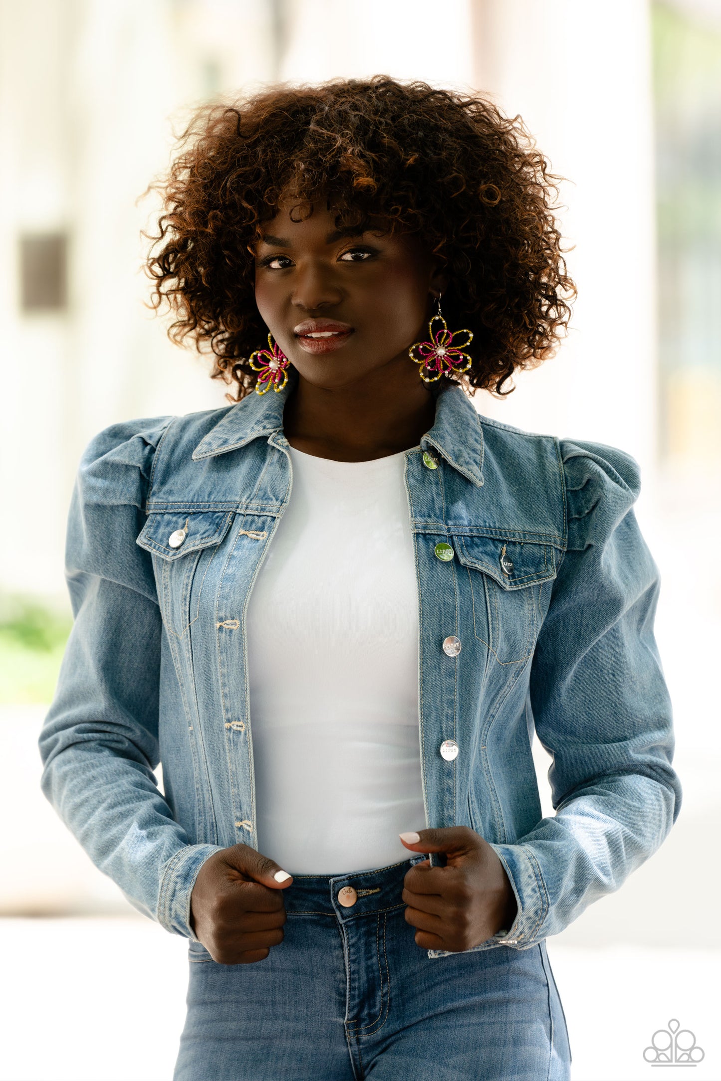 PEARL Crush - Yellow - Paparazzi Earring