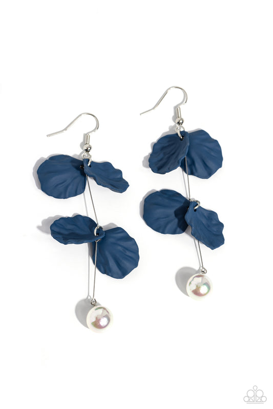 Edwardian Era - Blue - Paparazzi Earrings