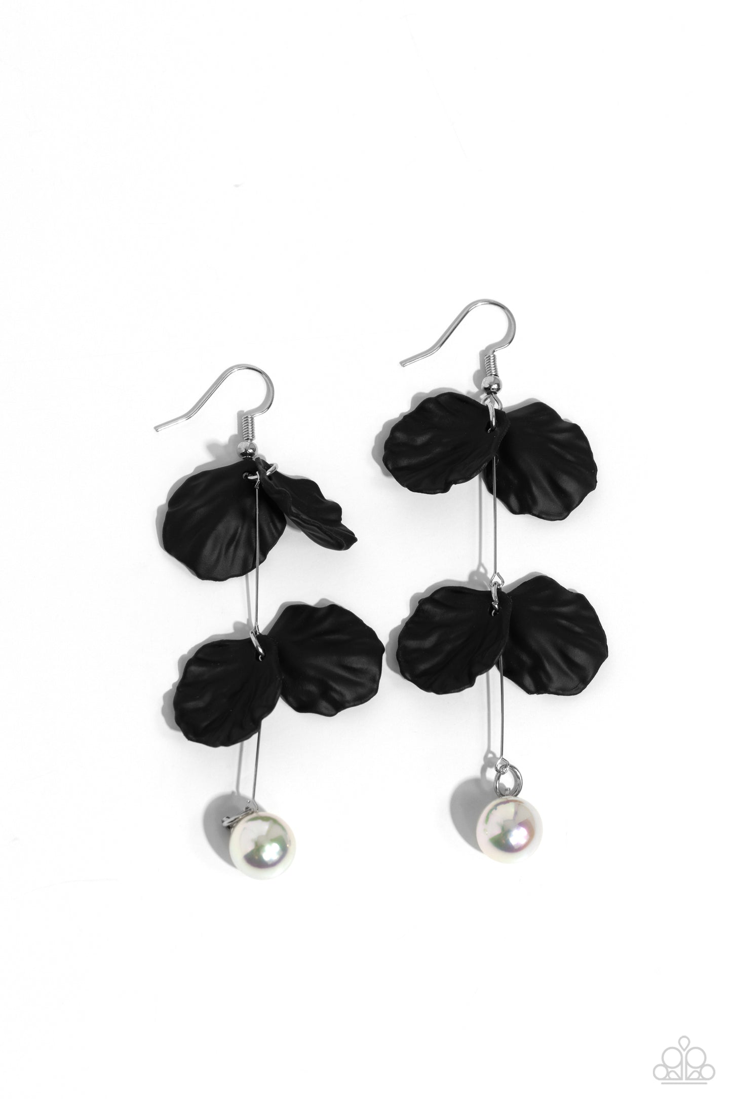 Edwardian Era - Black - Paparazzi Earrings